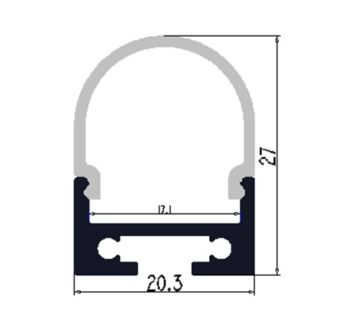Profil Tube pro svěšení